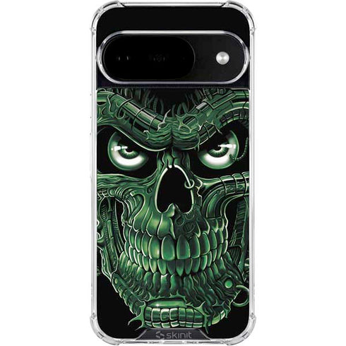 Liquid Blue Terminator Dragon Google Pixel 10 Clear Case